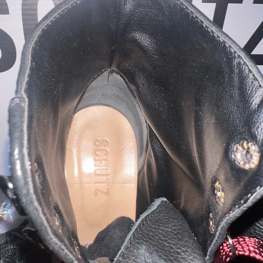 SCHUTZ Zara boots. Also comes with black laces. Worn once. - Picture 4 of 7